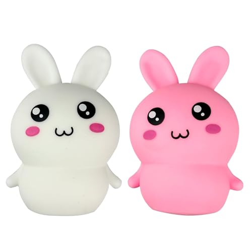 Squeeze Toy, 2 PCS Kaninchen Quetsch Spielzeug, Squishy Toy, Stress Spielzeug, Ostereier Stressball, Stress Tier, Anti Stress Tier, Perfekt für Ostereier Squeeze Spielzeug Geschenke für Kinder Squeeze Toy, 2 PCS Kaninchen Quetsch Spielzeug, Squishy Toy, Stress Spielzeug, Ostereier Stressball, Stress Tier, Anti Stress Tier, Perfekt für Ostereier Squeeze Spielzeug Geschenke für Kinder von GTYARYUA