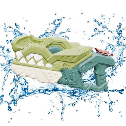 GUAHKUN Wasserpistole Spritzpistole Super Soaker 580ml Hohe Reichweite Bis Zu 10M Outdoor Spielzeug Für Kinder Und Erwachsene Wasserschlachten Garten Pool Strand (B) von GUAHKUN