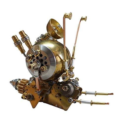 GUANYAN 3D Metall Puzzle Mechanische Schnecke Kit, 220 Teile Steampunk Tiere Metall Modellbausatz für Erwachsene Kinder, Schnecke 3D Metall Puzzle Kit Geschenk Ornamente von GUANYAN