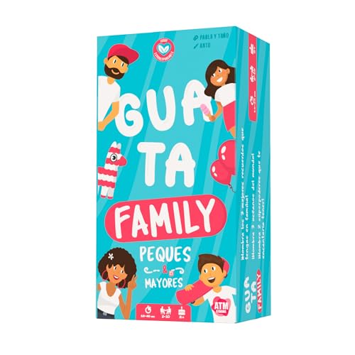 GUATAFAMILY - Brettspiele - Das ideale Spiel zum Lachen in der Familie - Erwachsene und Kinder - über 1 Millionen Spieler - Unvergessliche Momente in der Familie von GUATAFAC