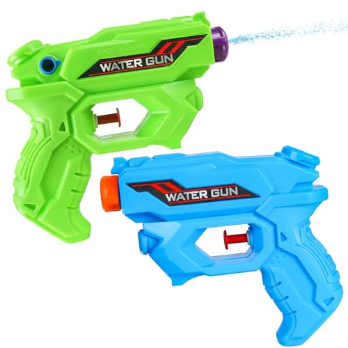 Wasserpistole Kinder, 2 Stück Wasserspritzpistole, Mini Wasserpistolen, Spritzpistole Wasser, Wasserpistole Klein für Kinder Sommer im Freien Garten Pool Strand Wasserspielzeug Wasserpistole Kinder, 2 Stück Wasserspritzpistole, Mini Wasserpistolen, Spritzpistole Wasser, Wasserpistole Klein für Kinder Sommer im Freien Garten Pool Strand Wasserspielzeug von GUBOOM