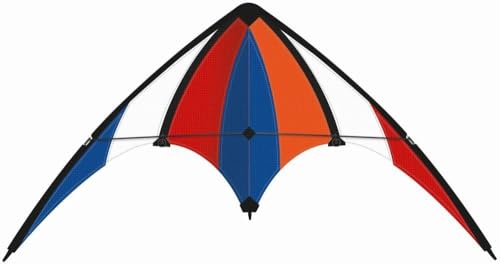 Günther Flugspiele 1085 - Sportlenkdrachen Delta Loop, ca. 100 x 56 cm, Drachen aus reißfestem Ripstop-Polyester, für Kinder ab 8 Jahren, inkl. hochwertigen Schnüren auf Lenkrollen Günther Flugspiele 1085 - Sportlenkdrachen Delta Loop, ca. 100 x 56 cm, Drachen aus reißfestem Ripstop-Polyester, für Kinder ab 8 Jahren, inkl. hochwertigen Schnüren auf Lenkrollen von GÜNTHER FLUGSPIELE