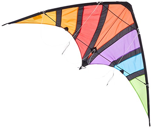 Günther Flugspiele 1088 - Sportlenkdrachen Top Loop, ca. 130 x 69 cm, Drachen aus reißfestem Ripstop-Polyester, für Kinder ab 8 Jahren, inkl. hochwertigen Schnüren auf Lenkrollen Günther Flugspiele 1088 - Sportlenkdrachen Top Loop, ca. 130 x 69 cm, Drachen aus reißfestem Ripstop-Polyester, für Kinder ab 8 Jahren, inkl. hochwertigen Schnüren auf Lenkrollen von GÜNTHER FLUGSPIELE