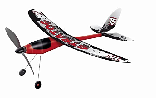 Günther Flugspiele 1629 - Propellerflugzeug Stratos, ca. 53 x 50 cm, Segelflieger mit Power-Gummimotor, für Kinder ab 8 Jahren, fliegt bis zu 100 m weit Günther Flugspiele 1629 - Propellerflugzeug Stratos, ca. 53 x 50 cm, Segelflieger mit Power-Gummimotor, für Kinder ab 8 Jahren, fliegt bis zu 100 m weit von GÜNTHER FLUGSPIELE