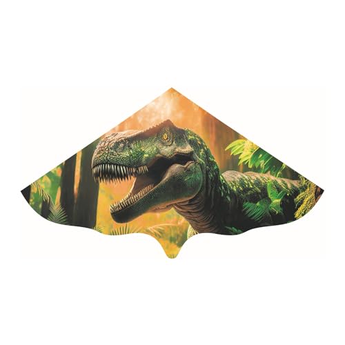 Günther Flugspiele 1112 - Einleiner-Drachen T-Rex, ca. 115 x 63 cm, Kinderdrachen aus robuster PE-Folie, für Kinder ab 4 Jahren, inkl. Griff und Drachenschnur Günther Flugspiele 1112 - Einleiner-Drachen T-Rex, ca. 115 x 63 cm, Kinderdrachen aus robuster PE-Folie, für Kinder ab 4 Jahren, inkl. Griff und Drachenschnur von GÜNTHER FLUGSPIELE