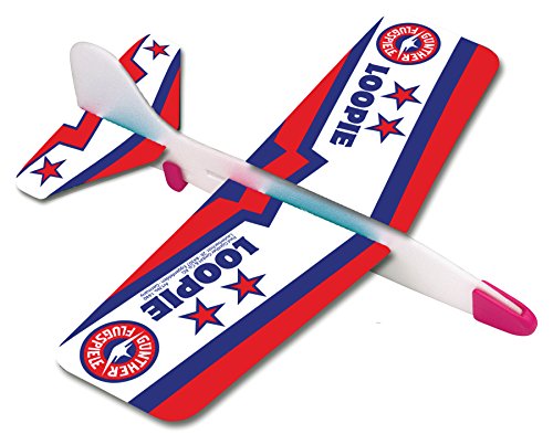 Paul Günther 1440 - Segelflugzeug Loopie, Wurfgleiter ca. 22 x 20 cm groß, vollzieht Loopings und Gleitflüge von Paul Günther GmbH & Co. KG