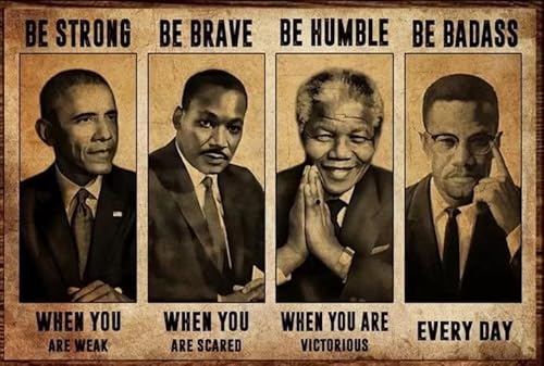 "Be Strong When Weak" Poster Afroamerikanische Führer Holzpuzzles 1000 Erwachsenen-Puzzles, Puzzle-Requisite, Tier-Holz-Puzzle, Spielzeug und Spiele passen zusammen, herausfordernde Kunstwerke "Be Strong When Weak" Poster Afroamerikanische Führer Holzpuzzles 1000 Erwachsenen-Puzzles, Puzzle-Requisite, Tier-Holz-Puzzle, Spielzeug und Spiele passen zusammen, herausfordernde Kunstwerke von GUICCW