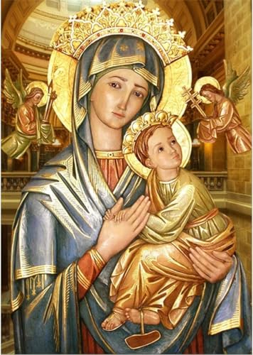 Die Jungfrau Maria und Jesus 500 Teile Holzpuzzle für Erwachsene, Tier-Puzzle, Spielzeug und Spiele passen zusammen mit anspruchsvollen Kunstwerk-Herausforderungen, DIY-Puzzle Die Jungfrau Maria und Jesus 500 Teile Holzpuzzle für Erwachsene, Tier-Puzzle, Spielzeug und Spiele passen zusammen mit anspruchsvollen Kunstwerk-Herausforderungen, DIY-Puzzle von GUICCW