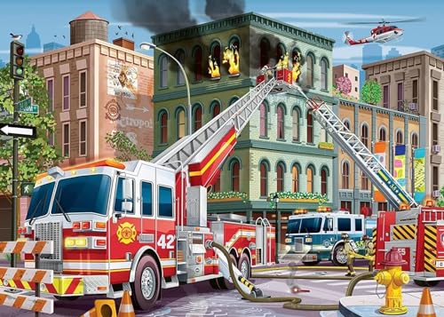 Puzzle für Erwachsene, 500 Puzzleteile, Feuerwehrauto, Rettung, Schulbedarf, Herausforderung, intellektuelles pädagogisches Puzzle, Lernspielzeug aus Holz Puzzle für Erwachsene, 500 Puzzleteile, Feuerwehrauto, Rettung, Schulbedarf, Herausforderung, intellektuelles pädagogisches Puzzle, Lernspielzeug aus Holz von GUICCW