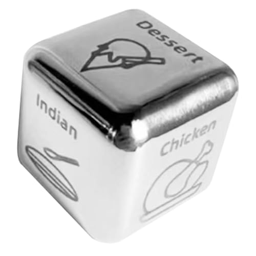 Food Decision Würfel, einzigartig, individuell graviert mit Sushi, BBQ, Burger, Vorhersage-Lösung, Valentinstagsgeschenk, 5 Stück, hohe Qualität, einfach zu bedienen Food Decision Würfel, einzigartig, individuell graviert mit Sushi, BBQ, Burger, Vorhersage-Lösung, Valentinstagsgeschenk, 5 Stück, hohe Qualität, einfach zu bedienen von GUIJIALY