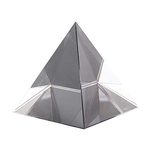 Prisma Optische Glaspyramide, 40 mm hoch, rechteckig, Polyeder, geeignet für den Unterricht von Experimenten Prisma Optische Glaspyramide, 40 mm hoch, rechteckig, Polyeder, geeignet für den Unterricht von Experimenten von GUIJIALY