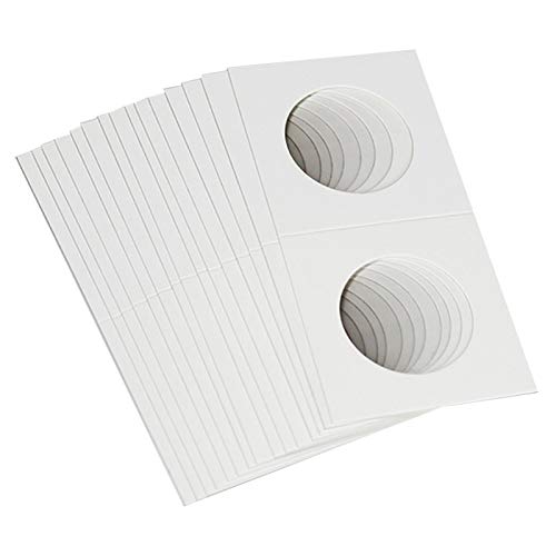 Quadratische Münzhalter aus Karton, Münzalbum, Sammlung, , Stempel, Münzhalter, Hülle, Aufbewahrung, 50 Stück Quadratische Münzhalter aus Karton, Münzalbum, Sammlung, , Stempel, Münzhalter, Hülle, Aufbewahrung, 50 Stück von GUIJIALY