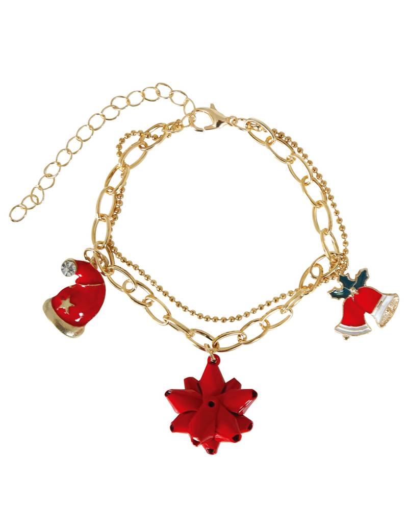 Armband mit Weihnachtsmotiven aus Metall von GUIRMA