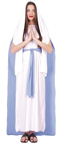 GUIRMA Jungfrau Maria Kostüm für Erwachsene, Größe XL (46-48) von GUIRMA