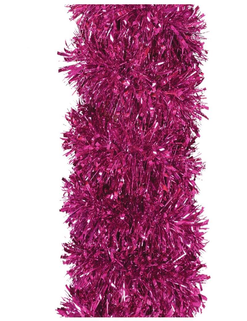 Lametta-Girlande magenta 180 cm von GUIRMA