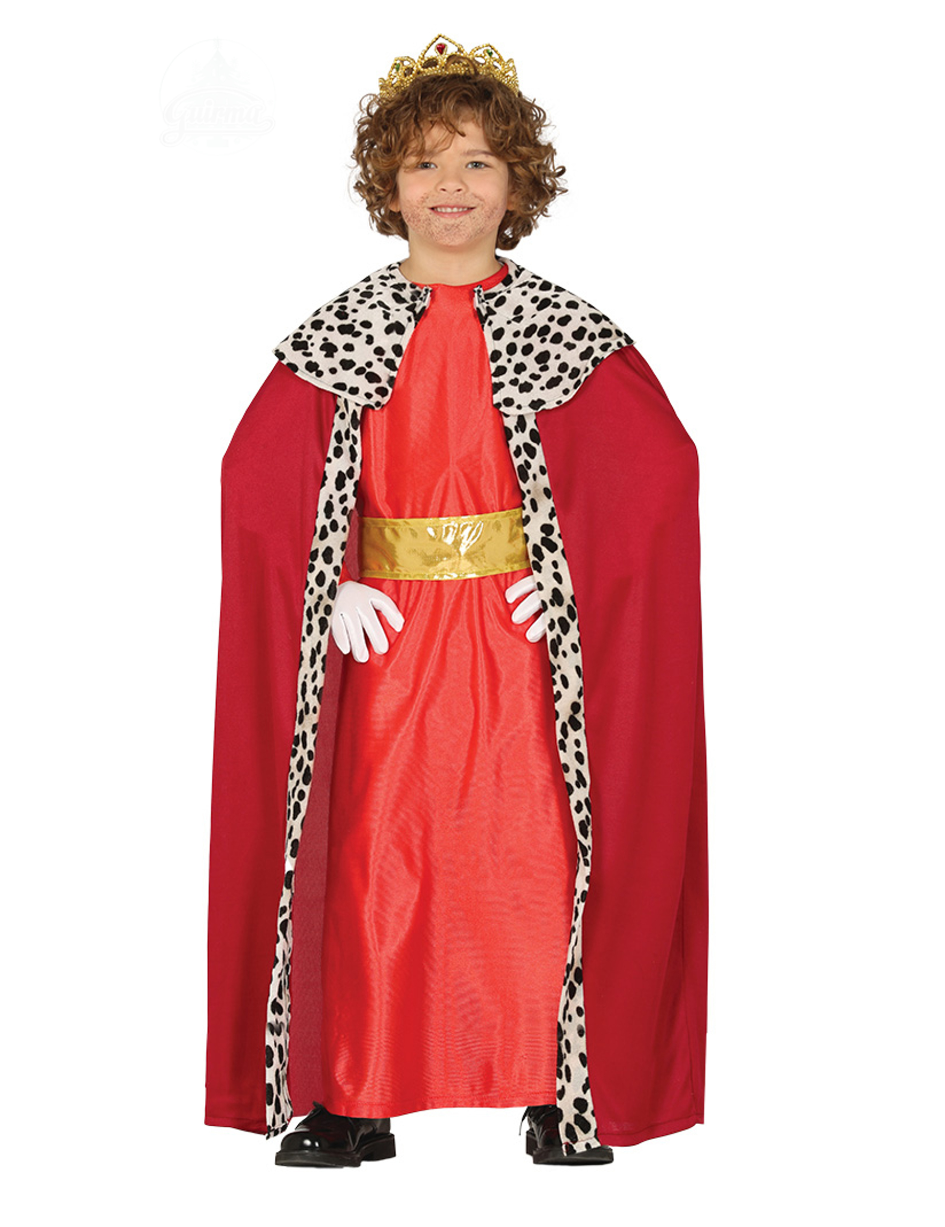 Melchior-Kostüm für Kinder Heilige-drei-Könige-Kostüm Sternsinger-Kostüm rot-gold-weiss Melchior-Kostüm für Kinder Heilige-drei-Könige-Kostüm Sternsinger-Kostüm rot-gold-weiss von GUIRMA