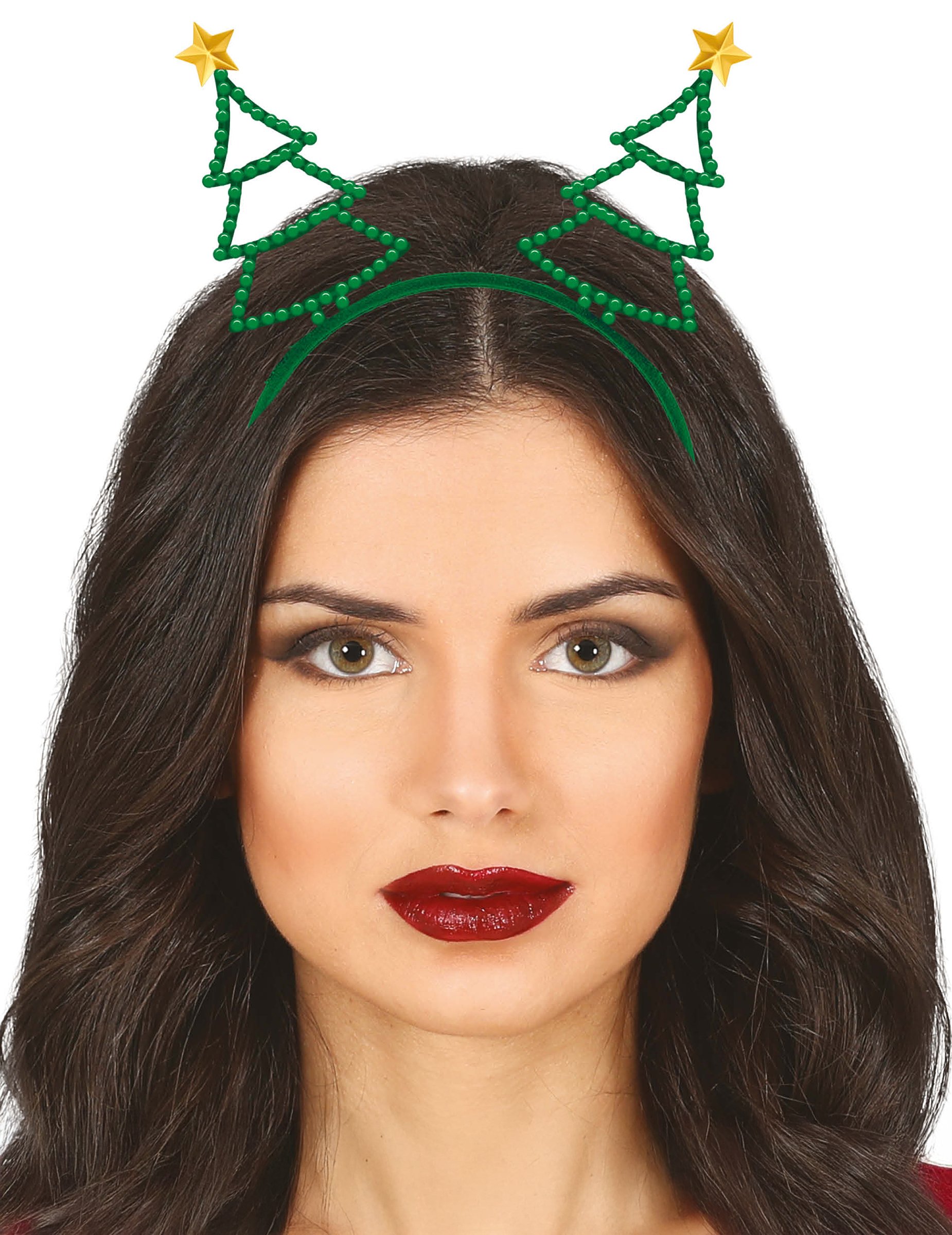 Strass Haarreif mit Weihnachtsbäumen für Erwachsene Strass Haarreif mit Weihnachtsbäumen für Erwachsene von GUIRMA