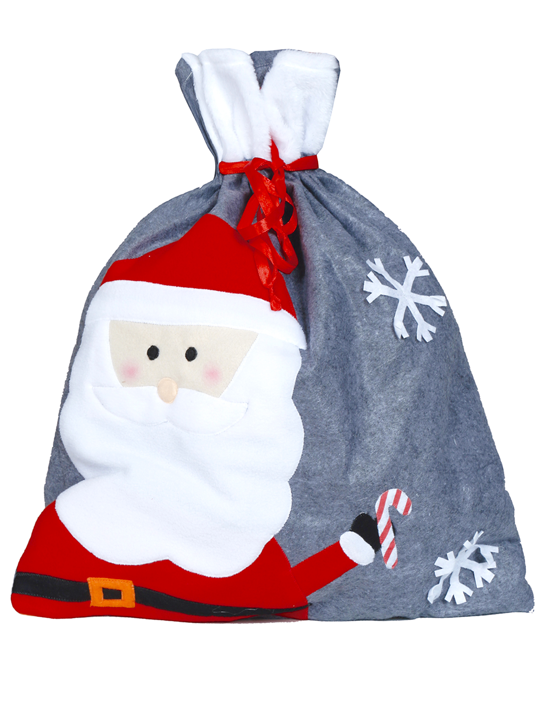 Weihnachtssack 50 x 60 cm grau von GUIRMA