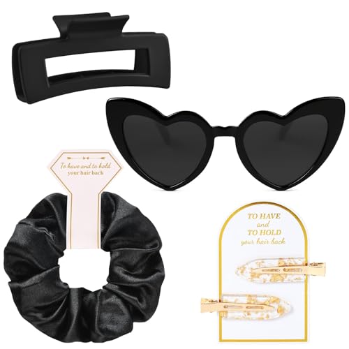 GUIZIYAO Bride to Be Herzbrille, Brautjungfern Scrunchies, Haarnadeln, sonnenbrille hochzeit, für Braut- und Junggesellenabschiede, Damenaccessoires und Hochzeitsdekorationen (C) von GUIZIYAO