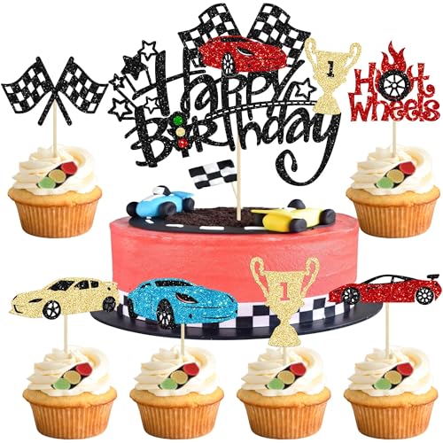 Tortendeko Auto, 24 Stück Cupcake Toppers, Tortendeko Auto Geburtstagstorte, Geburtstag Tortendeko Cars, Tortendeko Kindergeburtstag, für Motto Party, Babyparty, Geburtstag Partyzubehör Tortendeko Auto, 24 Stück Cupcake Toppers, Tortendeko Auto Geburtstagstorte, Geburtstag Tortendeko Cars, Tortendeko Kindergeburtstag, für Motto Party, Babyparty, Geburtstag Partyzubehör von GUIZIYAO