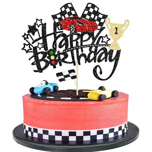 Tortendeko Auto, Tortendeko Auto Geburtstagstorte, Geburtstag Tortendeko Cars, Happy Birthday Cake Topper, Tortendeko Kindergeburtstag, für Motto Party, Babyparty, Geburtstag Partyzubehör Tortendeko Auto, Tortendeko Auto Geburtstagstorte, Geburtstag Tortendeko Cars, Happy Birthday Cake Topper, Tortendeko Kindergeburtstag, für Motto Party, Babyparty, Geburtstag Partyzubehör von GUIZIYAO
