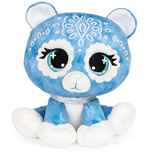 GUND P.Lushes, niedliches Designer-Sammelspielzeug, Demi Jeane-Bär, hochwertiger, stilvoller Plüschtier, weicher Plüsch, blau, 15,2 cm weiches Spielzeug für Mädchen und Jungen ab 3 Jahren von GUND