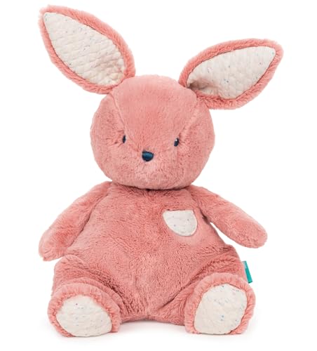 GUND 6071140 Baby Hase, weiches Plüschtier zum Kuscheln, geeignet für Neugeborene und Babys, Rosa, 30 cm, Mehrfarbig von GUND