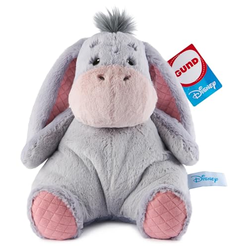 GUND Disney Offizieller I-Aah Oh So Snuggly Plüsch, Winnie Puuh, I-Aah Esel, Stofftier ab 1 Jahren, Grau, 31,8 cm von GUND
