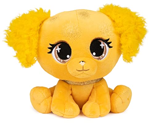 GUND P.Lushes Pets Gem Stars Collection Samara Sunrise Welpe Stofftier, Gelb/Gold, 15,2 cm von GUND