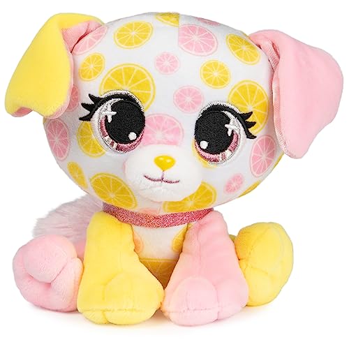 GUND P.Lushes Pets Juicy Jam Collection Capri Limone Puppy Stofftier, Rosa/Gelb, 15,2 cm GUND P.Lushes Pets Juicy Jam Collection Capri Limone Puppy Stofftier, Rosa/Gelb, 15,2 cm von GUND