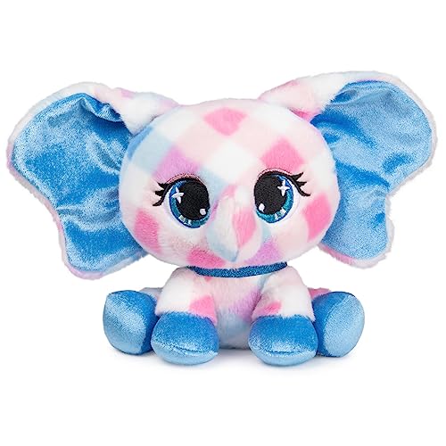 GUND P.Lushes Pets Juicy Jam Collection Lauren L'Phante Elefant Stofftier, Rosa/Blau, 15,2 cm von GUND