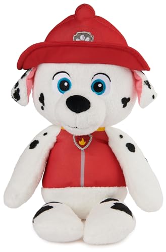 GUND PAW Patrol Schlenkerplüsch Marshall, 30 cm - hochwertiges Plüschtier aus weichem Velours-Frottee mit gestickten Augen, original im Look der TV-Serie, für Kinder ab 1 Jahr von GUND