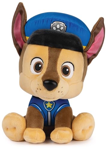 GUND PAW Patrol Chase Plüschtier, 23 cm - Wir feiern 10 Jahre PAW Patrol, hochwertiges Kuscheltier für Fans der beliebten TV-Serie, ab 1 Jahr empfohlen von GUND