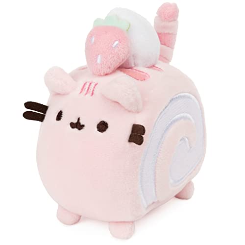 GUND Roll Cake Pusheen Sweet Dessert Squishy Plüsch Stofftier Katze und befriedigend dehnbarer Stoff, ab 8 Jahren, Rosa und Lila, 10,2 cm GUND Roll Cake Pusheen Sweet Dessert Squishy Plüsch Stofftier Katze und befriedigend dehnbarer Stoff, ab 8 Jahren, Rosa und Lila, 10,2 cm von GUND