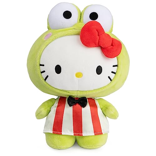 GUND Sanrio Hello Kitty Keroppi Plüschtier, Premium Stofftier ab 1 Jahren, grün, 24,1 cm GUND Sanrio Hello Kitty Keroppi Plüschtier, Premium Stofftier ab 1 Jahren, grün, 24,1 cm von GUND