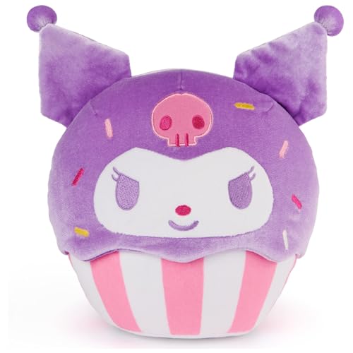 GUND Sanrio Hello Kitty und seine Freunde Kuromi Cupcake Plüsch, Stofftier ab 1 Jahren, lila/weiß, 20,3 cm von GUND