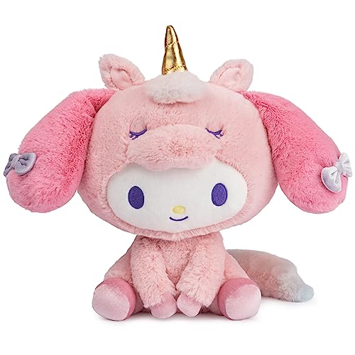GUND Sanrio My Melody Einhorn Plüschtier, Premium Stofftier ab 1 Jahren, Rosa, 24,1 cm von GUND