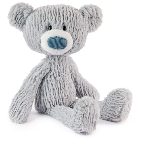GUND Zahnstocher, gewellter Bär, Teddybär, Stofftier ab 1 Jahren, Grau, 38,1 cm von GUND