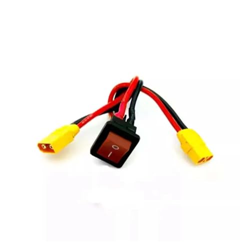 1 STÜCKE Plug Power On-Off Elektronische Schalter for XT60 XT90 RC Drone UAV Batterie ESC Verbindung(XT90) von GUOFHUIO
