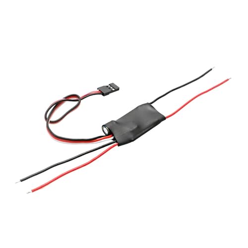 GUOFHUIO 1 STÜCKE 2S 3S Einweg-DC-Gebürsteter ESC mit BEC-Elektro-Drehzahlregler for RC Fixed Wing Quad(10A) von GUOFHUIO