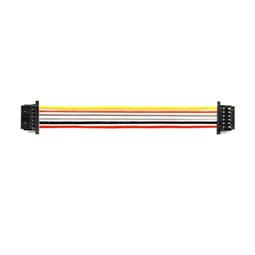 GUOFHUIO 1 STÜCKE Lufteinheit Flugregler Direktstecker in 6P Flachkabel Anschlusskabel 10 cm/15 cm Länge DIY for DJ O3 Drone(15cm(dual Head)) von GUOFHUIO