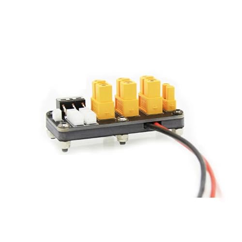 GUOFHUIO 1 STÜCKE XT60 XT30 Stecker Stromverteiler Multi-Ausgangsbuchse for RC Multi-Rotor Drone Nacht Navigation Licht Stecker Teile(Upgraded Version) von GUOFHUIO