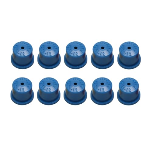 GUOFHUIO 10PCS Landwirtschaft Drone Zerstäubung Sprayer Hohl Kegel Spray Düse Zubehör(KZ80-12 Blue) von GUOFHUIO