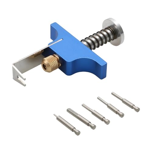GUOFHUIO 1Set Propeller-Entfernungswerkzeug mit Ersatz-Auswerferstiften, Aluminiumlegierung, Requisiten-Entferner-Abzieher for Bt FPV Air65 75 RC Drone(Blue) von GUOFHUIO