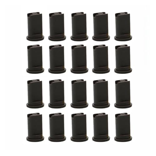 GUOFHUIO 20PCS Landwirtschaft Spray Drohne Zerstäubung Flache Fan Düse Anti-Drift Sprinkler Kopf Anlage Schutz Acc(Brown 05) von GUOFHUIO