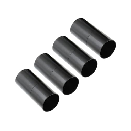 GUOFHUIO 4 STÜCKE D10/12/16/18/20/25mm Carbonrohr Splice Connector Handheld Rod Joint Pipe Aluminiumlegierung Anschlussklemme for RC UAV Drone(for D25mm Pipe) von GUOFHUIO