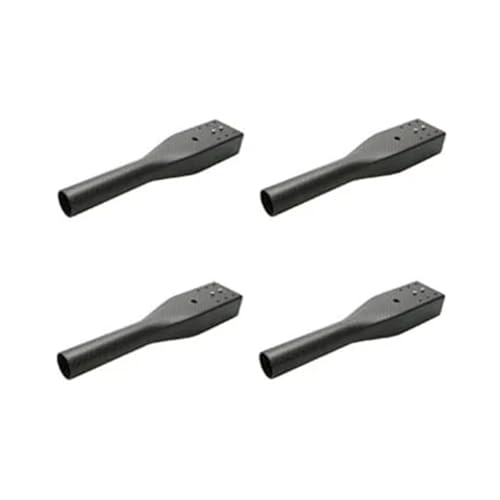 GUOFHUIO 4 Stück Carbon Fiber Short Arm Shaped Type 40mm 50mm Rohrverbindungsclip Rohrklemme for RC Multi-Rotor Pflanzen Landwirtschaft UAV Drone(40mm) von GUOFHUIO