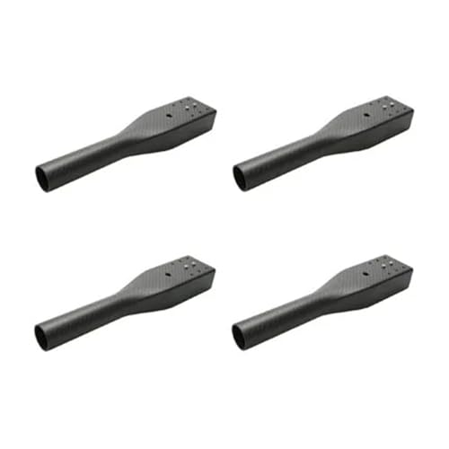 GUOFHUIO 4 Stück Carbon Fiber Short Arm Shaped Type 40mm 50mm Rohrverbindungsclip Rohrklemme for RC Multi-Rotor Pflanzen Landwirtschaft UAV Drone(50mm) von GUOFHUIO
