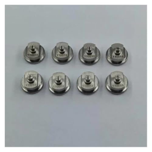 GUOFHUIO Sprühdüse 1,0 1,5 2,0 Edelstahl/Messing Fächerförmige Sprühsprinklerkopf for Pflanzenschutzdrohne T16 T20(8xsteelSX110015VS1.5) von GUOFHUIO