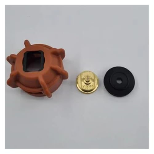 GUOFHUIO Sprühdüse 1,0 1,5 2,0 Edelstahl/Messing Fächerförmige Sprühsprinklerkopf for Pflanzenschutzdrohne T16 T20(Brass SX110015VS kit) von GUOFHUIO